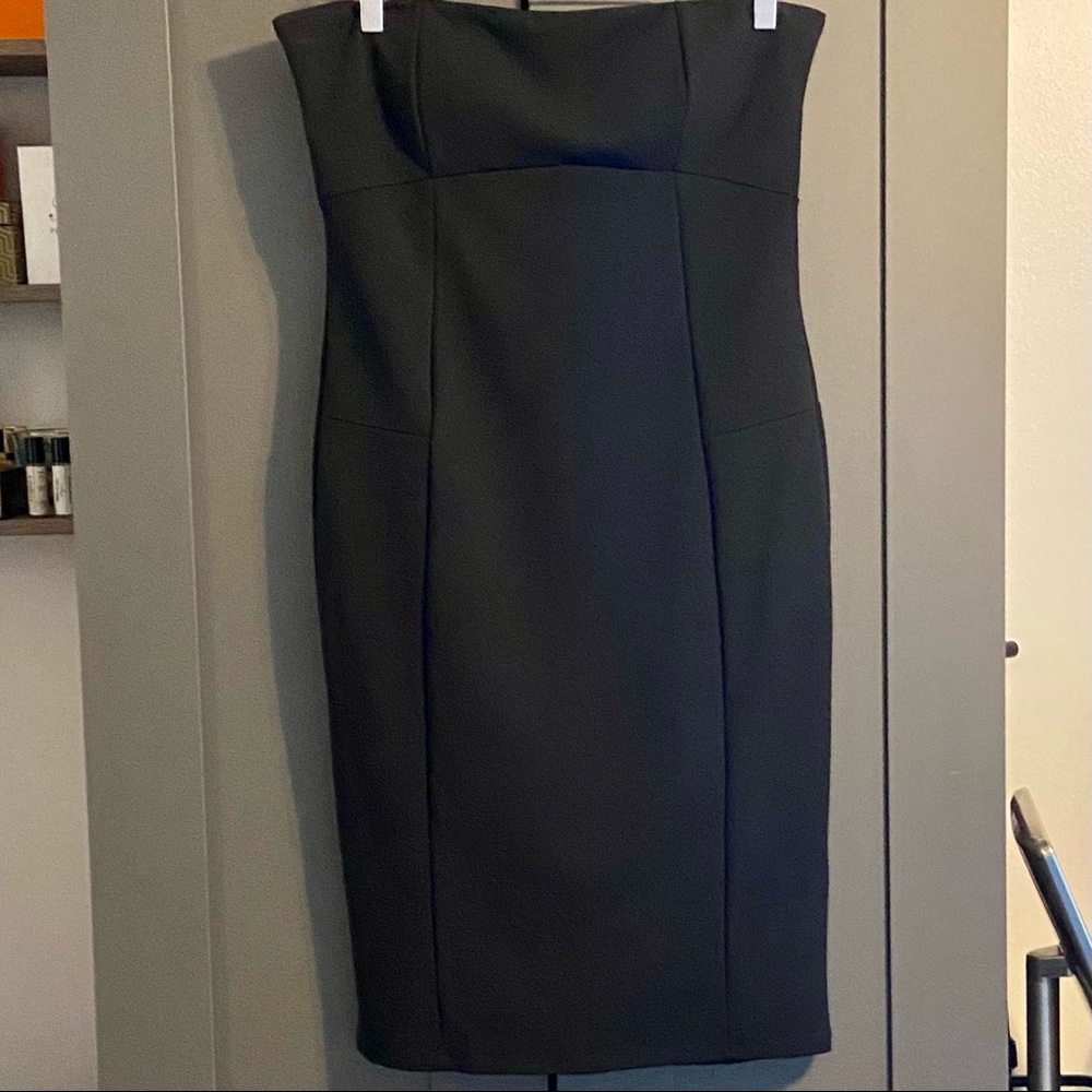 Bebe | Strapless Little Black Dress | Size 10